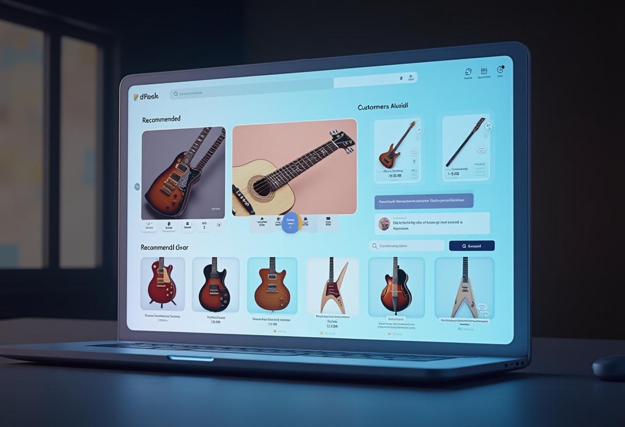 KI-Empfehlungssystem für Musikinstrumente